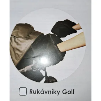 Rukávník Emitex Rukavnik ke kočárku - golf. hole - zelene/kožich