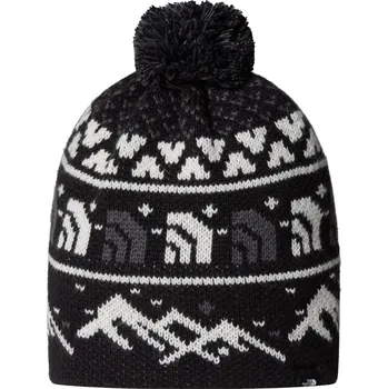 Pokrývka hlavy Pánské Zimní čepice THE NORTH FACE CABIN SKI TUKE NF0A8CH0HNF1 – Černá