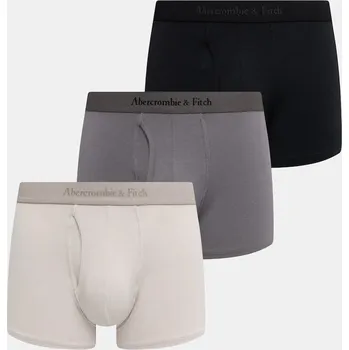 Boxerky Boxerky Abercrombie & Fitch 3-pack KI114.4032.130 šedá 90A, vel. XXL