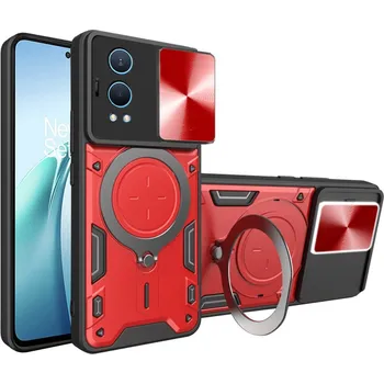Pouzdro na mobilní telefon Techsuit CamGuard Pro kryt na OnePlus Nord CE4 Lite Red