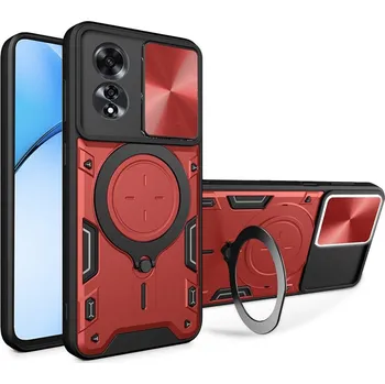 Pouzdro na mobilní telefon Techsuit CamGuard Pro Oppo A60 4G Červený