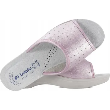 Dámské žabky INBLU PL -45 DÁMSKÉ ŽABKY NAZOUVÁKY RŮŽOVÉ