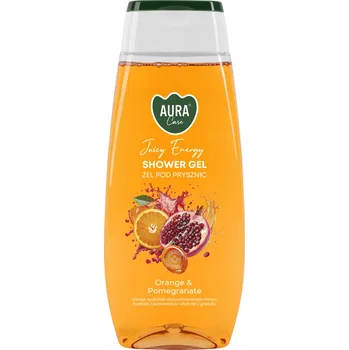 Sprchový gel BISPOL Aura Sprchový gel pro ženy 350ml POMERANČ A GRANÁTOVÉ JABLKO