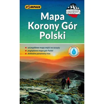 Korony Gór Polski mapa wodoodporna Kolektiv autorů