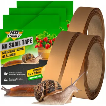 Měděná páska proti slimákům No-Pest 4 m x 25 mm