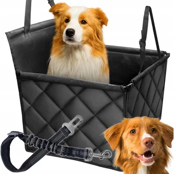 Obraz AUTOSEDAČKA PRO PSA KOČKU 60X50X53CM VODĚODOLNÝ POTAH NA SEDADLO