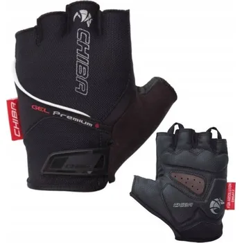 Cyklistické rukavice Cyklistické rukavice Chiba velikost L, černé