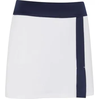 Dámská sukně Callaway Colour Block Skort, Brilliant White, dámská golfová sukně S