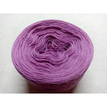 Příze Berry cream merino 3-nitka 1000m (Duhové klubko Berry cream merino)