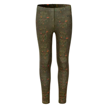 Dívčí oblečení Dětské Termo legíny BEJO GRAP BOTTOM JRB M000223771 – Zelená 134/140