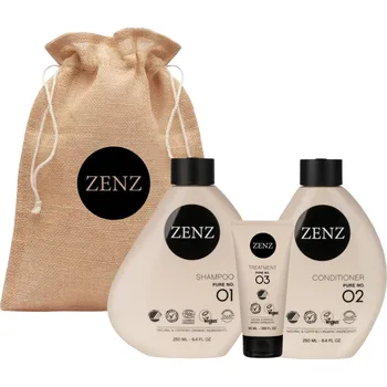 Kosmetická sada Dárková sada pro všechny typy vlasů Zenz Pure + dárek zdarma