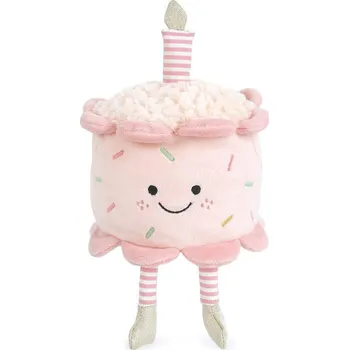 plyšák Plyšák Narozeninový dort růžový 18 cm