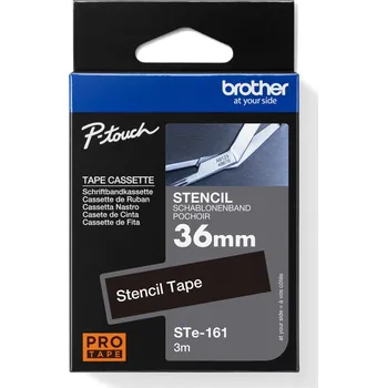 Kotouček do pokladny a tiskárny štítků STE161 - kazeta s páskou stencil 36 mm, délka 3m