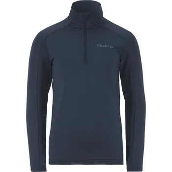 Chlapecká mikina Dětská Mikina CRAFT GAIN MIDLAYER JR 1911271-396000 – Tmavě modrá 158/164