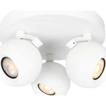 Bodové svítidlo Bodové svítidlo stropní / spot 3x GU10 bílá ITALUX Lafin SPL-45379-3R-WH