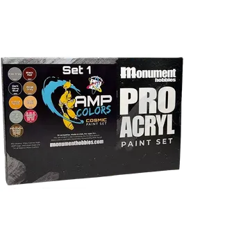 Modelářská barva Pro Acryl AMP Colors Cosmic Paint Set #1 9x22 ml