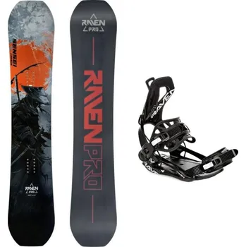Snowboard Raven PRO Sensei Carbon snowboard + Raven Fastec FTM450 multientry vázání 160W cm + XL (EU 43-46) + DÁREK + Doprava ZDARMA