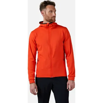 Pánská móda Pánská Mikina ROSSIGNOL MID LAYER STRETCH HOODIE RLNML26_41P – Oranžová XXL
