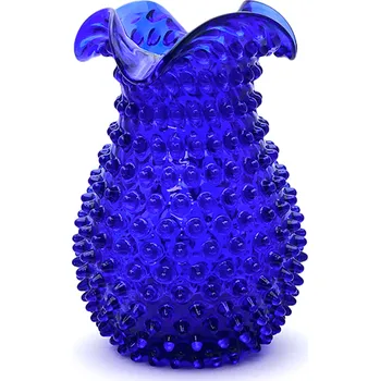 Váza Váza 20cm - Hobnail - Ananas - tmavě modrá | 79707