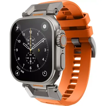 Sportovní měřič Epico FKM Rubber Pro Apple Watch 42/44/45/46/49mm Orange 63318101800004