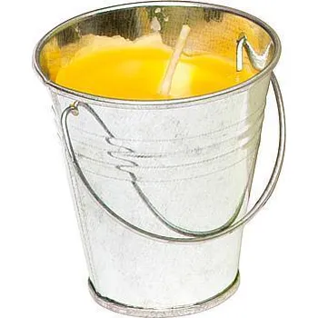 Svíčka Svíčka Citronella v kyblíku