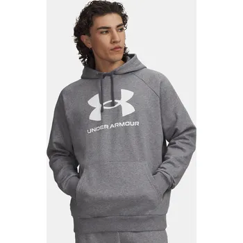 Pánská mikina Pánská mikina Under Armour UA Rival Fleece Logo HD 1379758-025 Šedá XXL