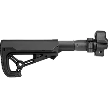 FAB Defense M4-MP5 CORE S - Sklopná teleskopická pažba s koncovkou GL-CORE-S pro MP5 - černá