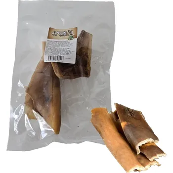 Pamlsek pro psa Kůže z hovězí hlavy sušená JUKO 15 cm (100 g)