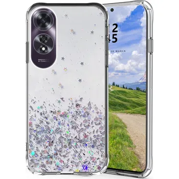 Pouzdro na mobilní telefon Zadní Kryt RCBR pro Oppo A60 4G BROKAT CASE bezbarvý