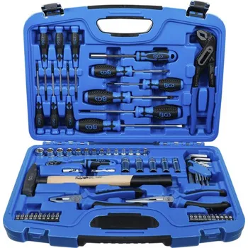 Gola sada Sada nářadí: gola sada 1/4", kleště, kladivo, šroubováky, bity, 67 dílů - BGS 2217