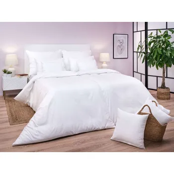 Povlečení DADKA VRACOV Povlečení bavlna Bílá UNI 140x200, 70x90 cm II.jakost