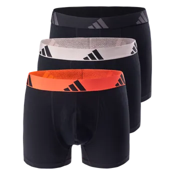 Boxerky Pánské Boxerky ADIDAS TRUNK (3PK) 4AM002-909 – Černá XXL