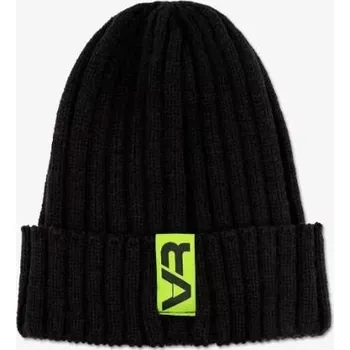 Čepice VR EQUIPMENT Kulich zimní čepice Valentino Rossi fluo žlutý / černý ACTIVE SECOND LAYER