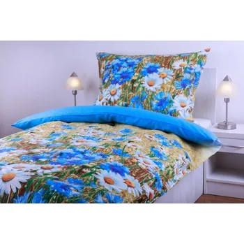 Povlečení Bavlněné povlečení Louka 200x220 70x90