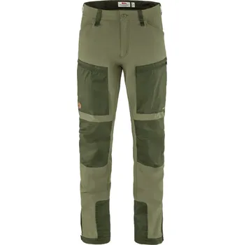 kalhoty turistické pánské FJÄLLRÄVEN Keb Agile Trousers M Laurel Green-Deep Forest - 44/S