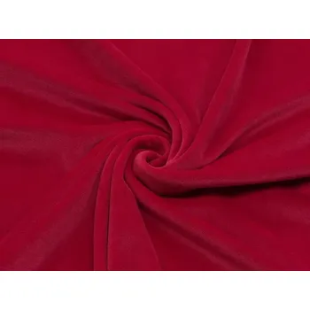 Velur super soft - Červený