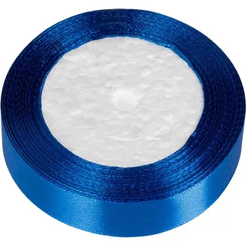 Stuha Stuha saténová tmavě modrá 20 mm/ 22,5m