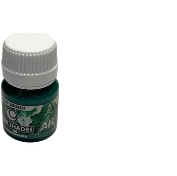Modelářská barva AK Interactive Deep Shade Greendark AK11674 - 30 ml