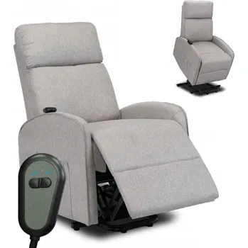 Křeslo JAKS Polohovací křeslo šedé látka Colton