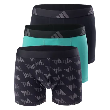 Boxerky Pánské Boxerky ADIDAS TRUNK (3PK) 4AM002-908 – Černá XXL
