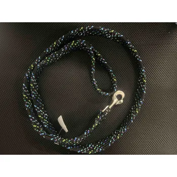 Vodítko pro psa Vodítko textilní střední a velký pes 140cm Barva: černá - žíhaná