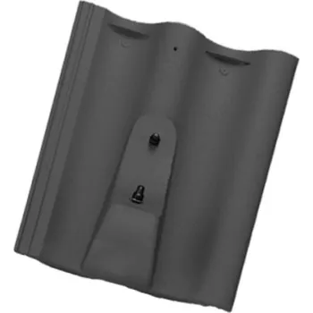 Střecha Taška BMI BRAMAC Tegalit nosná kovová – břidlicově černá