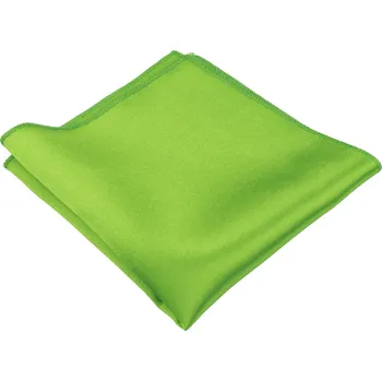 Látkový kapesník Jasně zelený pánský kapesníček mat/lesk