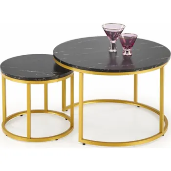 Stůl na stolní tenis Set konferenčního stolku Domoletti, 38-60x38x34-40 cm