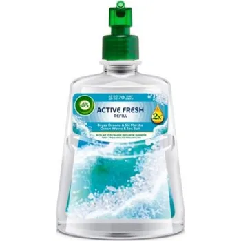 Vůně do bytu AIR WICK active fresh Mořský vánek a sůl 228 ml-náplň na vodní bázi do automat.difuzéru