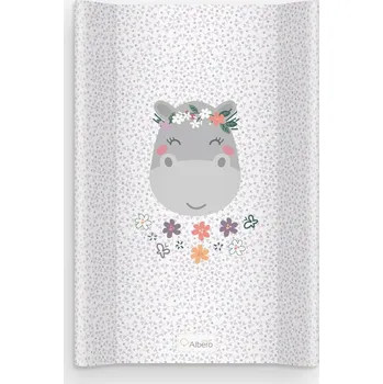 Přebalovací podložka ALBERO MIO Přebalovací podložka tvrdá 80x48cm HIPPO A001