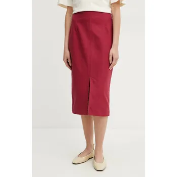 Dámská sukně Bavlněná sukně Weekend Max Mara 2515101026600 červená 33X, vel. 38