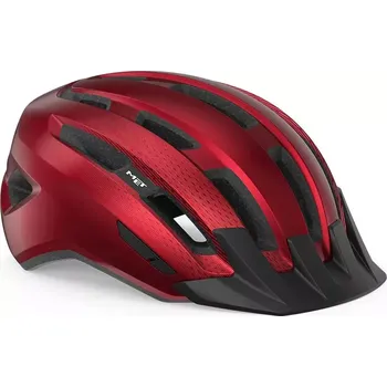 Sportovní chránič MET Helma MET DOWNTOWN MIPS, červená velikost 52-58