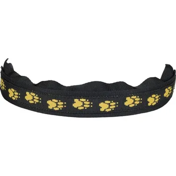 Obojek pro psa Kryt na malý HS ostnatý obojek žluto - černá