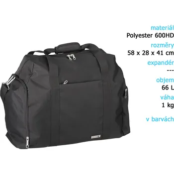 Cestovní taška d&n Travel Bag 6313 66 l